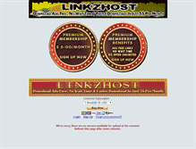 Tablet Screenshot of linkzhost.com